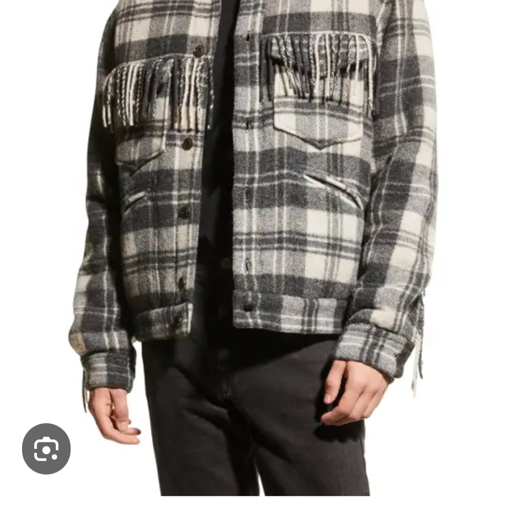 Isabel Marant Franklin Check Black and Gray Jacket